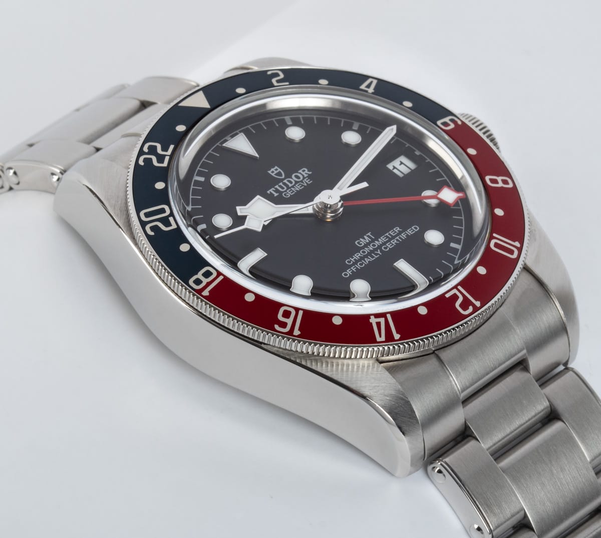 9' Side Shot of Black Bay GMT 'Pepsi'