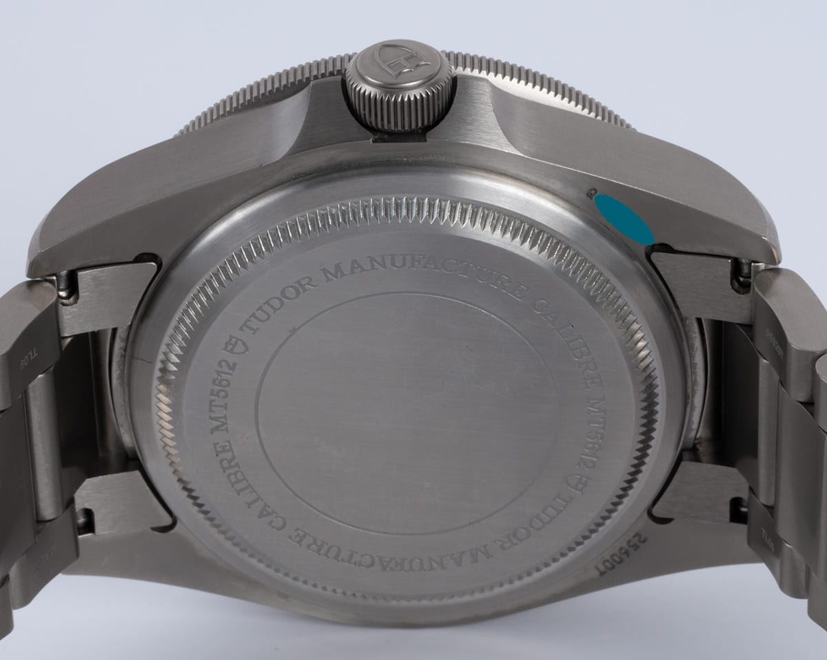 Caseback of Pelagos Chronometer