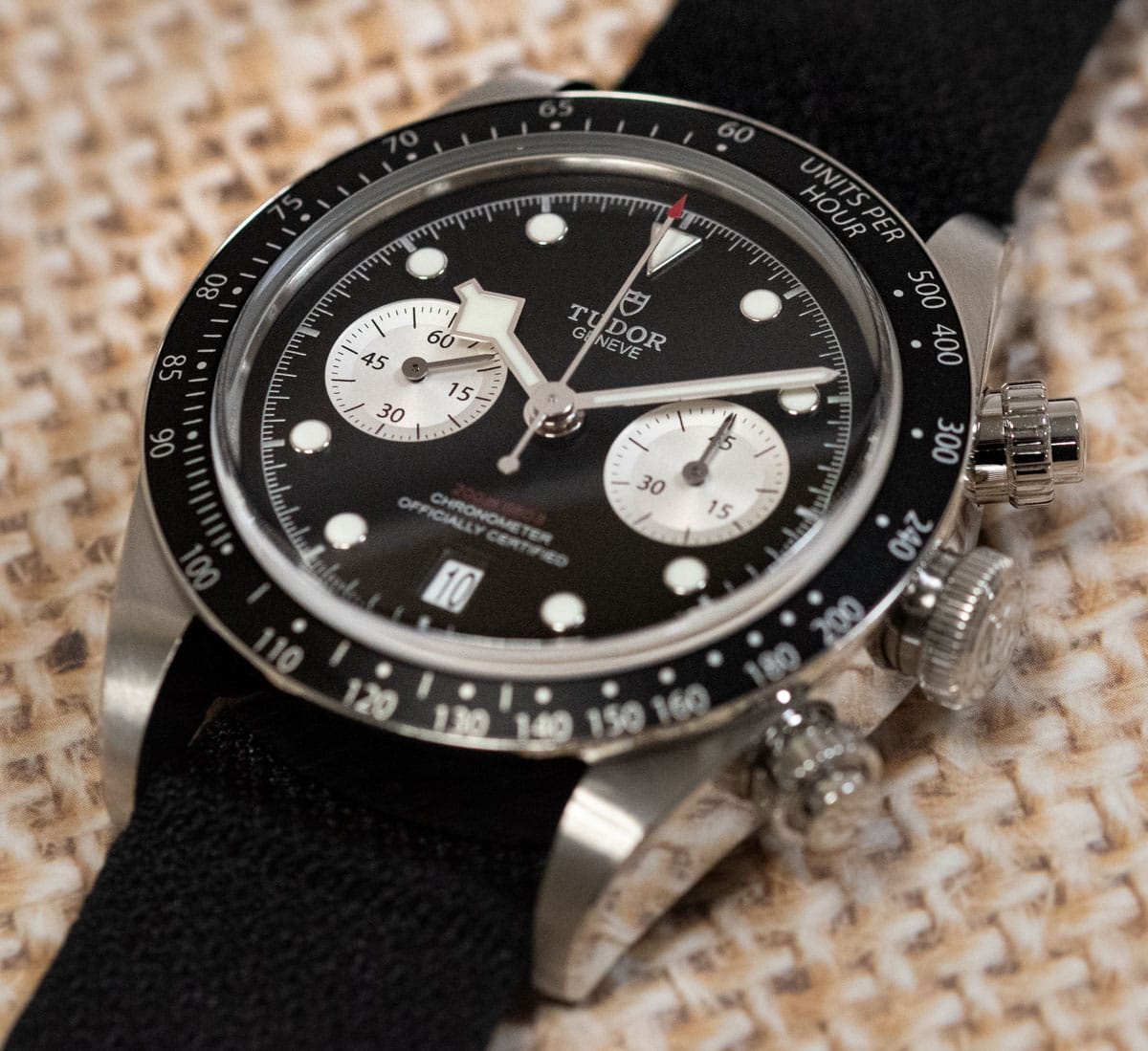 Extra Shot of Black Bay Chronograph