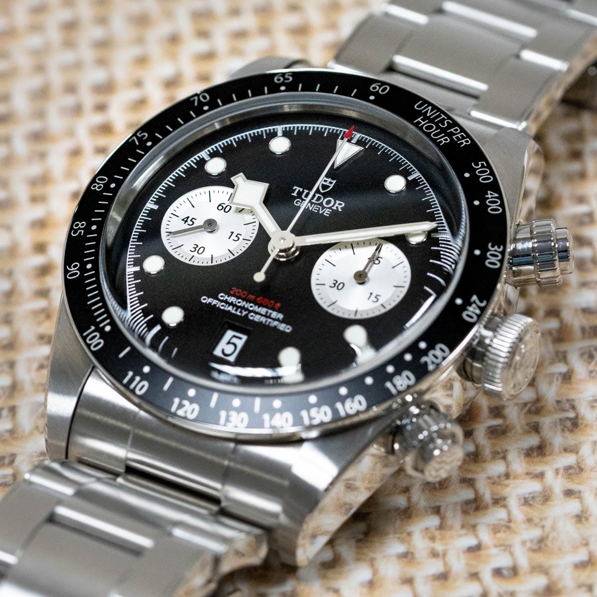 Extra Shot of Black Bay Chronograph