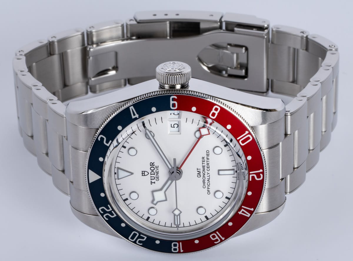 Front View of Black Bay GMT 'Pepsi'