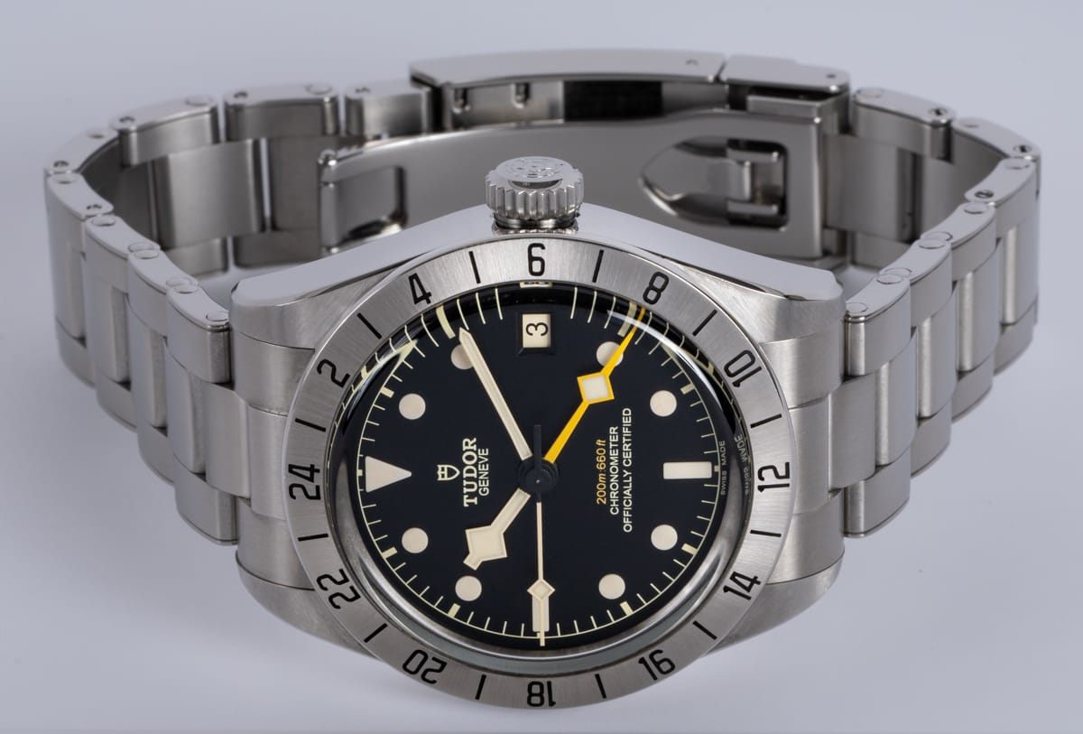 Front View of Black Bay Pro GMT