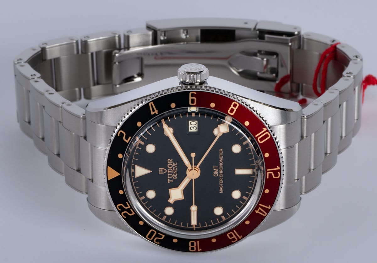 Front View of Black Bay 58 GMT