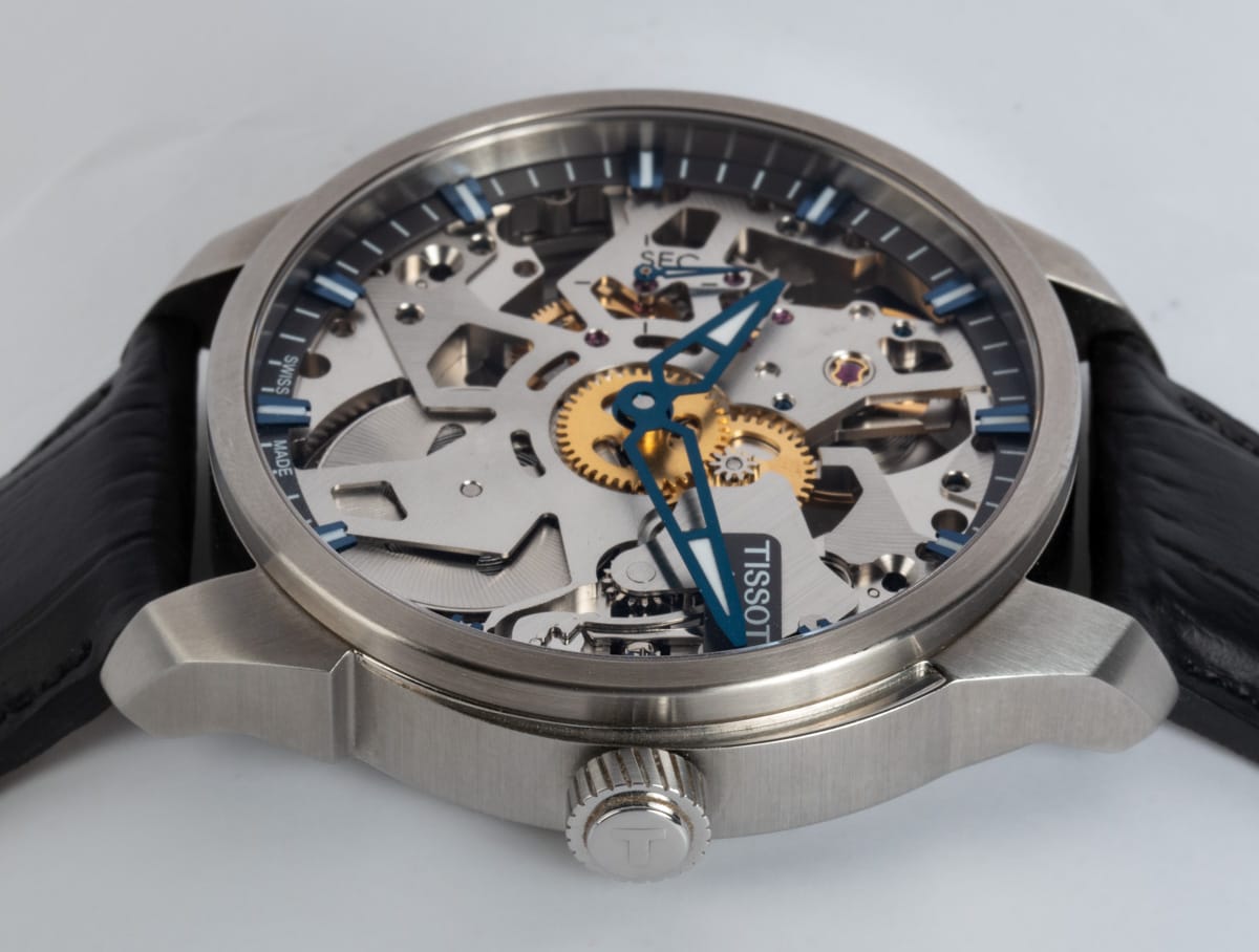 Crown Side Shot of T-Complication Skeleton