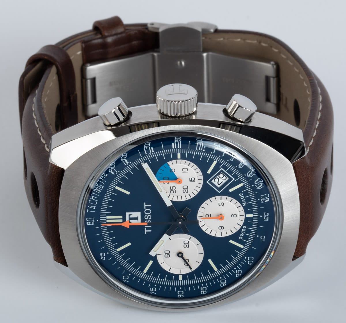 Front View of Heritage 1973 Chronograph