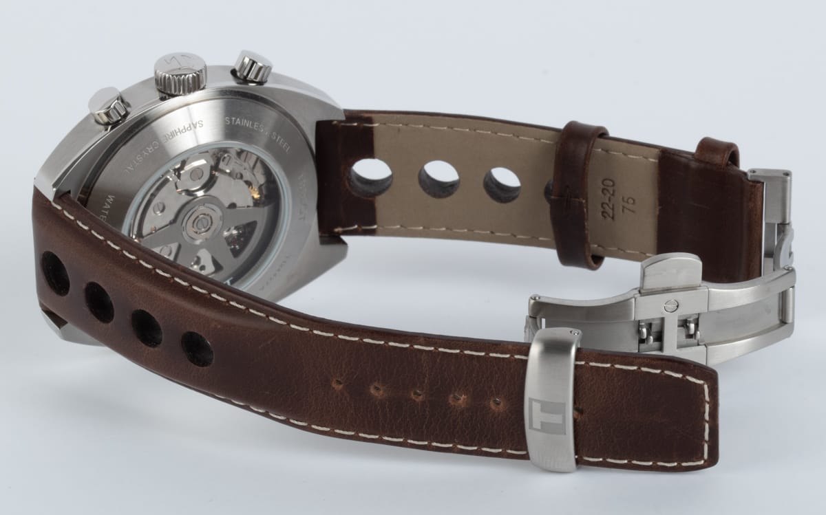 Open Clasp Shot of Heritage 1973 Chronograph