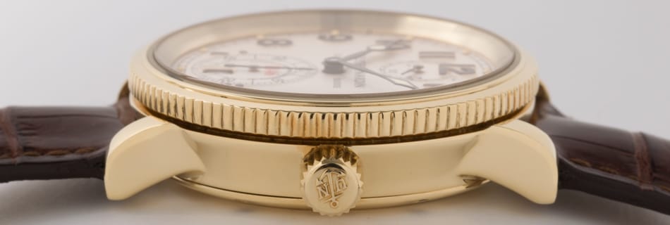 Crown Side Shot of Marine Chronometer