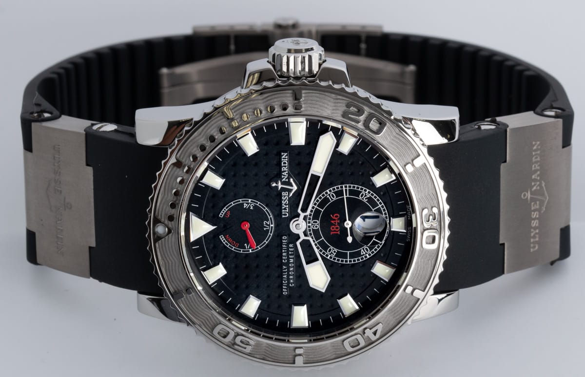 Front View of Maxi Marine Diver Chronometer