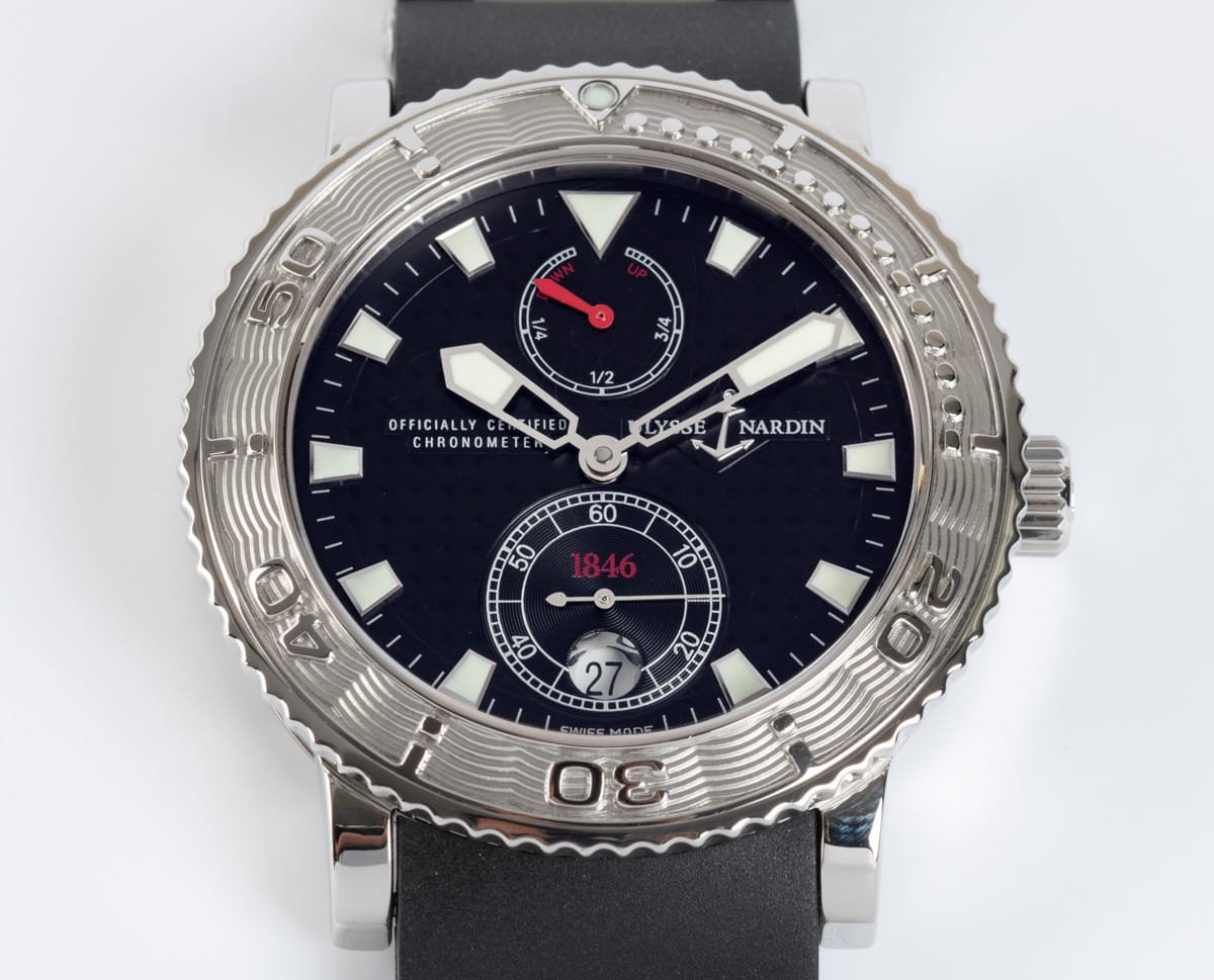 Front Shot  of Marine Diver Chronometer