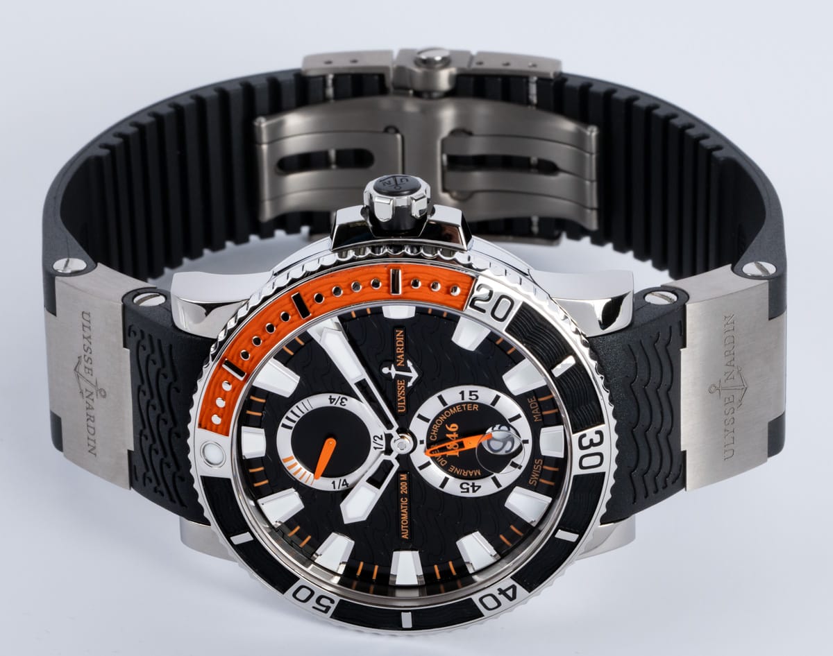 Front View of Maxi Marine Diver Titanium