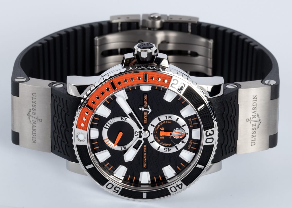 Front View of Maxi Marine Diver Titanium