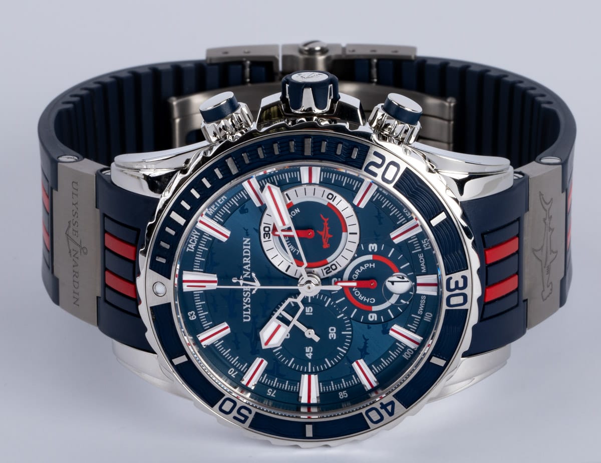 Front View of Diver Chronograph