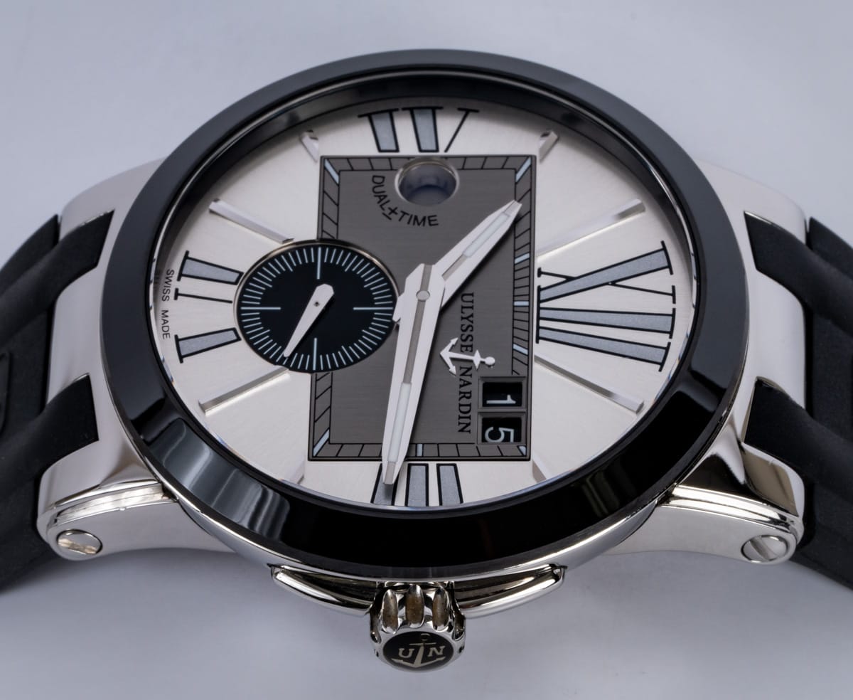 Crown Side Shot of Executive Dual Time