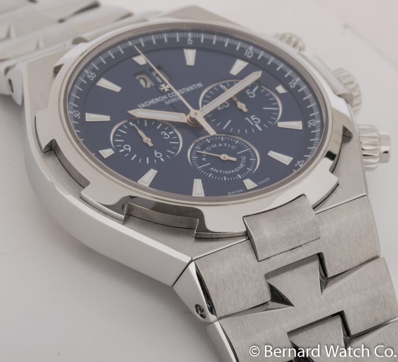 9' Side Shot of Overseas Chronograph