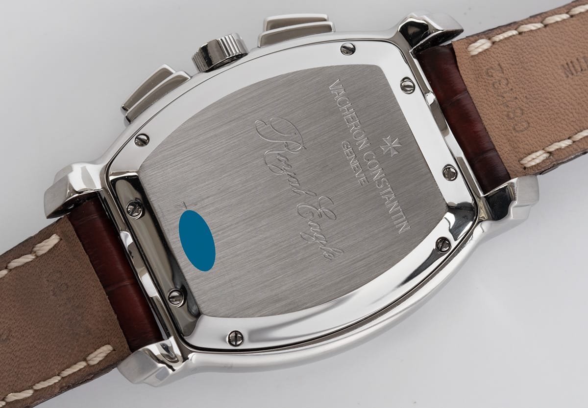 Caseback of Royal Eagle Chronograph