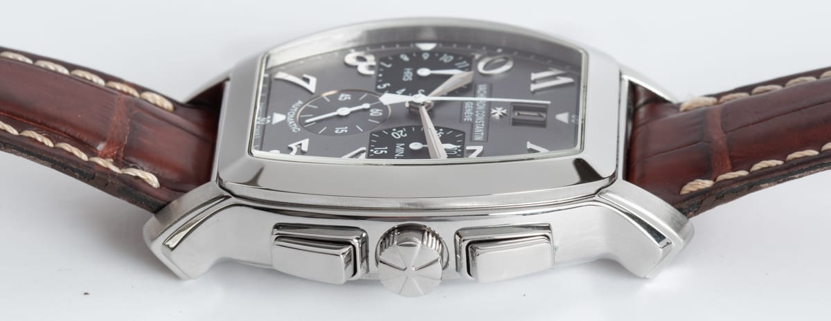 Crown Side Shot of Royal Eagle Chronograph