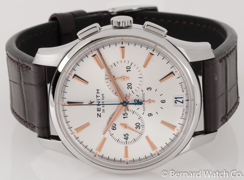 Front View of El Primero Captain Chronograph