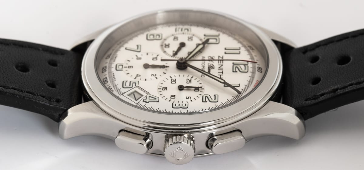 Crown Side Shot of Class Sport Chronograph