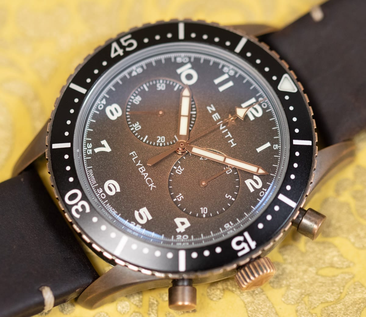 Extra Shot of Pilot Cronometro Tipo CP-2 Flyback