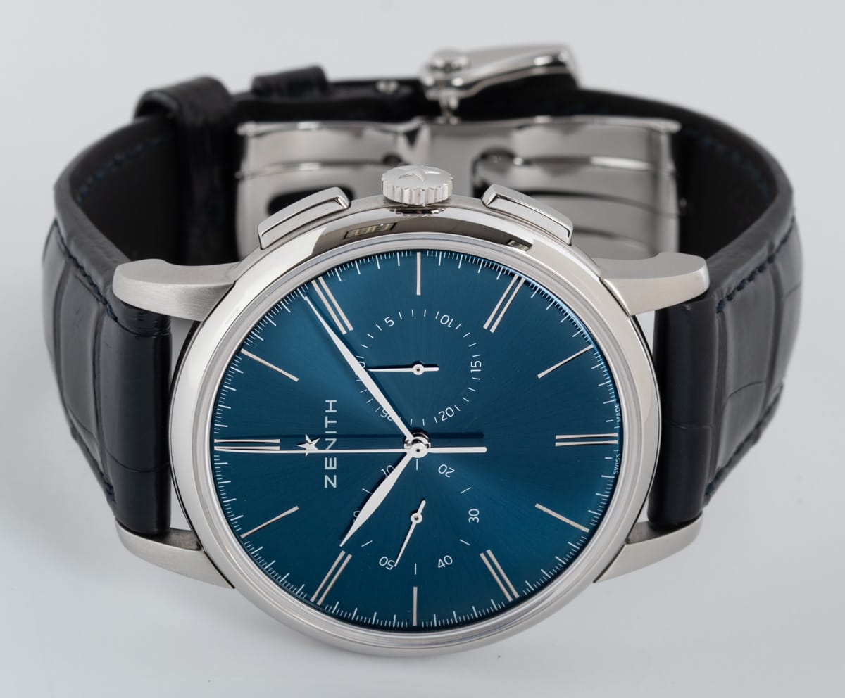 Front View of Elite Chronograph Classic