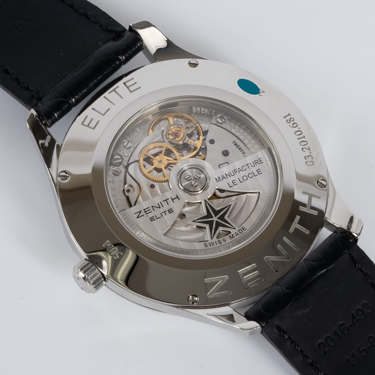 Caseback of Heritage Ultra Thin Small Seconds